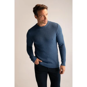 Regular Fit Bisiklet Yaka Triko Kazak R1175AZ22WN