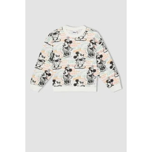 Kız Çocuk Disney Mickey & Minnie Sweatshirt W7135A622SP