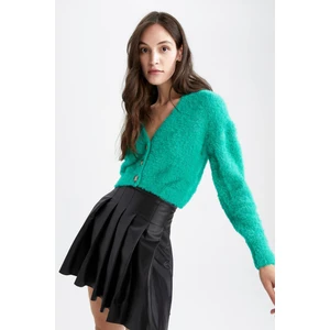 Regular Fit V Yaka Hırka R1337AZ22AU