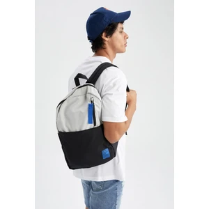 Unisex Renk Bloklu Okul Sırt Çantası W9937AZNS