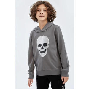 Erkek Çocuk Kapüşonlu Sweatshirt Y5970A622AU