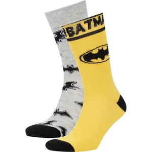 Erkek Batman Pamuklu 2'li Uzun Çorap W1128AZNS
