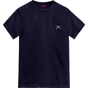 Erkek %100 Pamuk T-Shirt Agnıtıo Lacivert