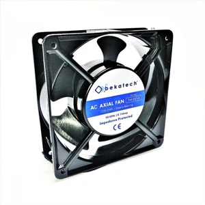 Ticari Tip Soğutucu Dolap Ac 12X12 cm Kare Fan - 18W