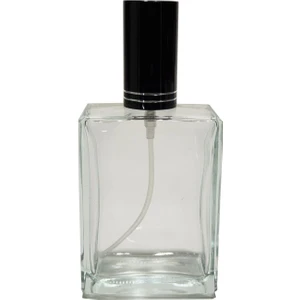 Boş Cam Şişe 100 ml 5 Adet Erkek Parfüm Şişesi & Valf Takım