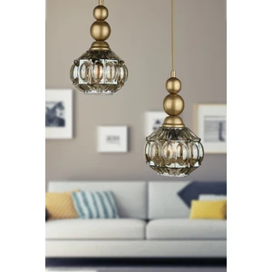 Katana 2.li Avize Eskitme Füme Cam