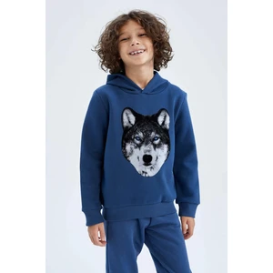 Erkek Çocuk Kapüşonlu Sweatshirt S2375A622WN