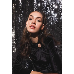 Fitted Bisiklet Yaka Uzun Kollu Tişört Z3000AZ22WN