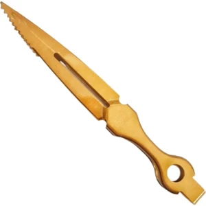 Çelik Nargile Maşası Gold