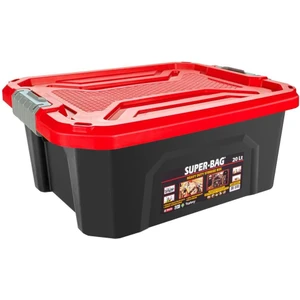 ASR - 4043 Superbag Saklama Kutusu Renkli Kapak 20 Lt