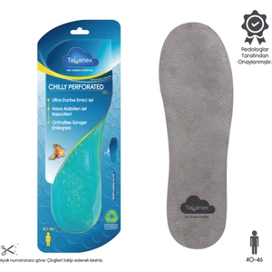 Chilly Perforated Jel Tabanlık - Erkek 40-46