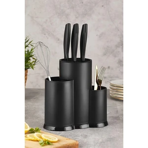 Orsa Home 072 Çok Amaçlı Kaşık Çatal Bıçak Stantı Tezgah Üstü Bölmeli Bıçaklık Organizatörü