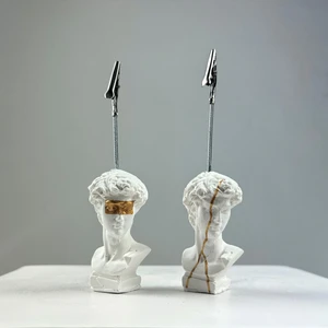 Oasis Decoration David Gold Heykel Not Tutucu 2'li Set