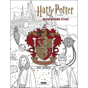 Yapı Kredi Yayınları Harry Potter Filmlerinden Resmi Boyama Kitabı – Gryffındor Özel Baskısı -