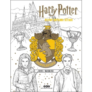 Yapı Kredi Yayınları Harry Potter Filmlerinden Resmi Boyama Kitabı – Hufflepuff Özel Baskısı