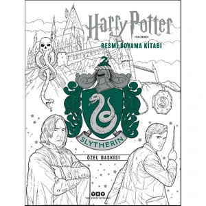 Harry Potter Filmlerinden Resmi Boyama Kitabı – Slytherın Özel Baskısı