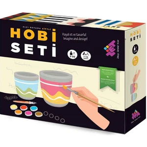 Hobi Seti Alçı Boyama Çiftli 5+ Yaş 1 Oyuncu
