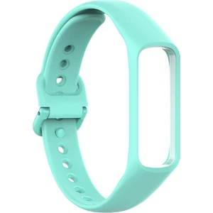 Samsung Galaxy Fit 2 R220 Kordon Mat Klasik Silikon HS07 Turkuaz