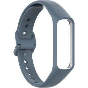 Samsung Galaxy Fit 2 R220 Kordon Mat Klasik Silikon HS07 Gri