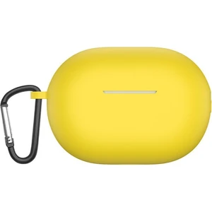 Case Street Huawei Freebuds Pro 2 Kılıf Mat Silikon Soft Kancalı Sf7 Sarı