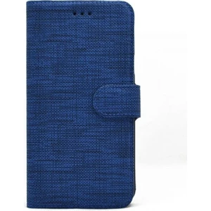 General Mobile Gm 22S Kılıf Kartvizitli Exclusive Spor Cüzdan Lacivert