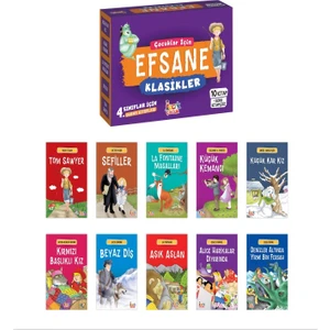 Çocuklar Için Efsane Klasikler– (10 Kitap+Soru Kitapçığı)