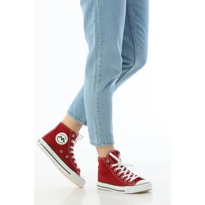 Everest Keten Bilek Boy Şeffafn Günlük Spor Ayakkabı