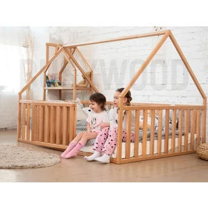 Ahşap Montessori Karyola - Masif Ahşap Karyola - Montessori Çocuk ve Bebek Yatak