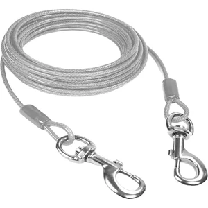 mm 4 Metre Köpek Bahçe Bağlama Halatı Şefaf Renk