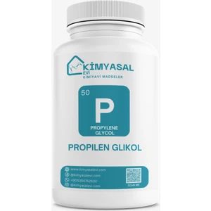 Kimyasal Evi Propilen Glikol 1000 g – Gıda, Kozmetik ve Endüstriyel Kullanıma Uygun Çok Amaçlı Çözücü