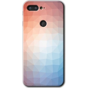 MRC İletişim General Mobile Gm 9 Pro Kılıf Hd Desen Baskılı Arka Kapak - Polygon Graident 3