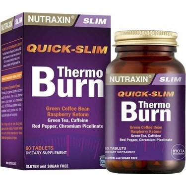 Nutraxin Quick-Slim Thermo Burn Takviye Edici Gıda 60 Tablet Fiyatı