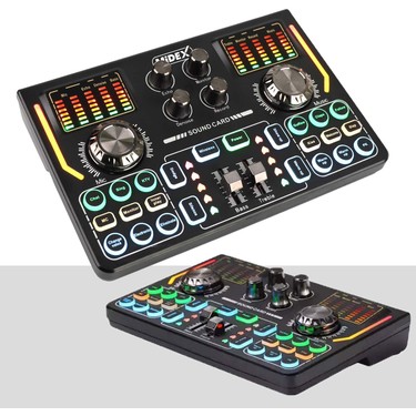 Midex Cx1 Titanium Set Efektli Ses Kartı Mikrofon Kulaklık Fiyatı