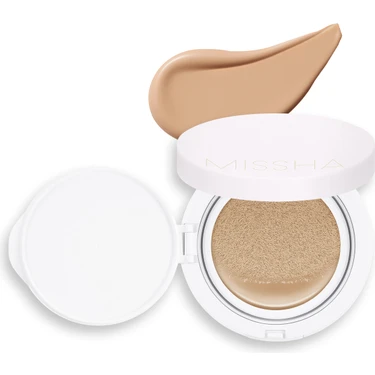 Yüksek Kapatıcı Yarı Mat Cushion Fondöten MISSHA Magic Cushion Cover Lasting No.25 SPF 50+