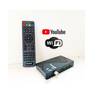 Rose Mysat Çanaklı Çanaksız Wi-Fi ve Uydu Alıcılı Full Hd Sınırsız Sinema