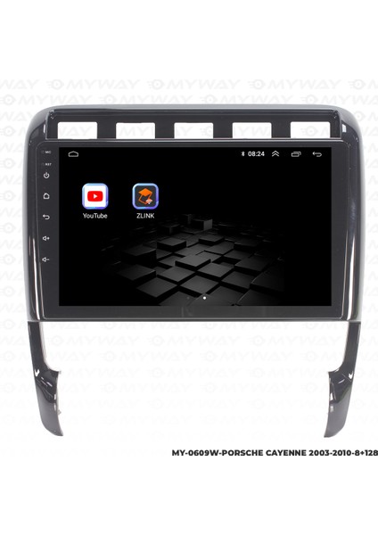 Porsche Cayenne Android Multimedya Carplay Navigasyon Ekran - 8gb RAM+128 GB HDD - Myway