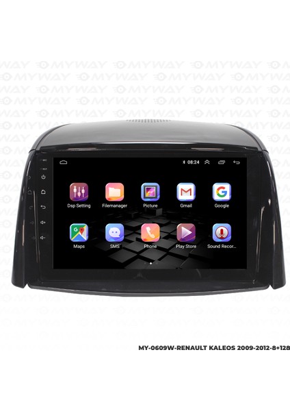 Renault Koleos Android Multimedya Carplay Navigasyon Ekran - 8gb RAM+128 GB HDD - Myway fırsatları