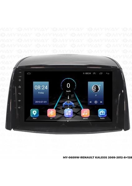 Renault Koleos Android Multimedya Carplay Navigasyon Ekran - 8gb RAM+128 GB HDD - Myway indirimleri