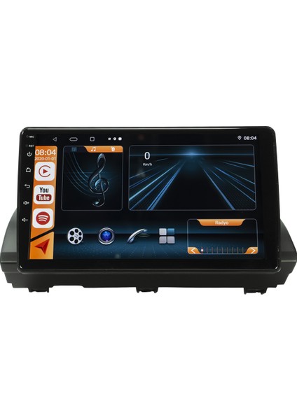 Renault Taliant Android Multimedya Carplay Navigasyon Ekran - 8gb RAM+128 GB HDD - Myway modelleri