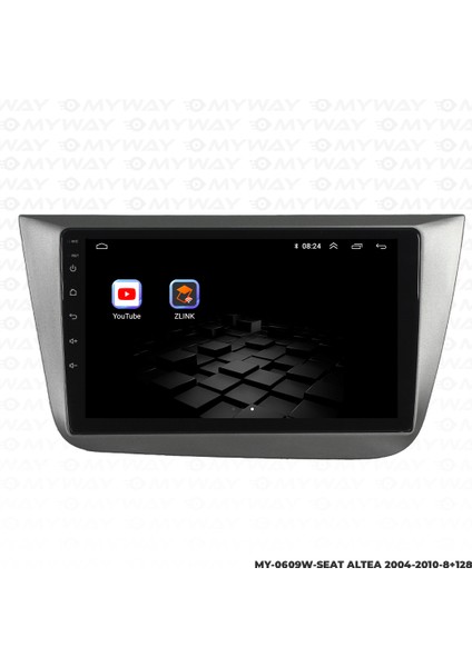 Seat Altea Android Multimedya Carplay Navigasyon Ekran - 8gb RAM+128 GB HDD - Myway fiyatları