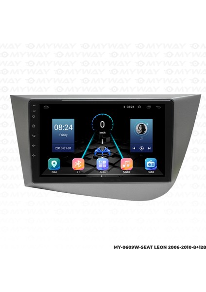 Seat Leon Android Multimedya Carplay Navigasyon Ekran - 8gb RAM+128 GB HDD - Myway fiyatları