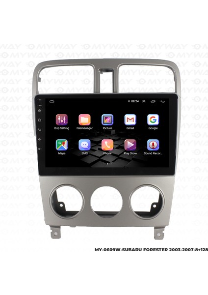 Subaru Forester Android Multimedya Carplay Navigasyon Ekran - 8gb RAM+128 GB HDD - Myway fiyatları