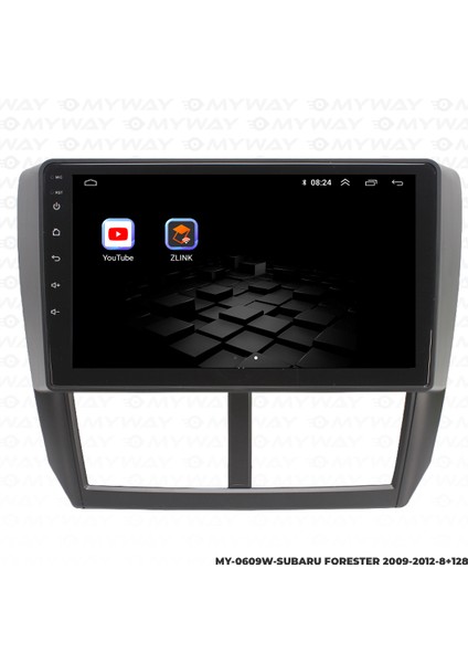 Subaru Forester Android Multimedya Carplay Navigasyon Ekran - 8gb RAM+128 GB HDD - Myway