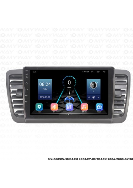 Subaru Legacy Android Multimedya Carplay Navigasyon Ekran - 8gb RAM+128 GB HDD - Myway indirimleri