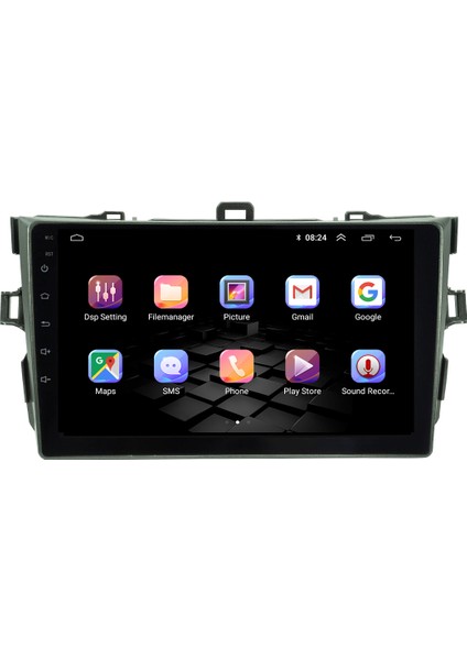 Toyota Corolla Android Multimedya Carplay Navigasyon Ekran - 8gb RAM+128 GB HDD - Myway