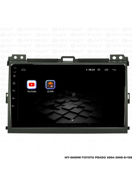 Toyota Prado Android Multimedya Carplay Navigasyon Ekran - 8gb RAM+128 GB HDD - Myway fiyatları