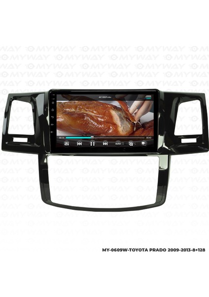 Toyota Prado Android Multimedya Carplay Navigasyon Ekran - 8gb RAM+128 GB HDD - Myway fiyatları