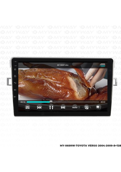 Toyota Verso Android Multimedya Carplay Navigasyon Ekran - 8gb RAM+128 GB HDD - Myway indirimleri