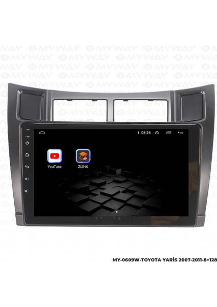 Toyota Yaris Android Multimedya Carplay Navigasyon Ekran - 8gb RAM+128 GB HDD - Myway fiyatları