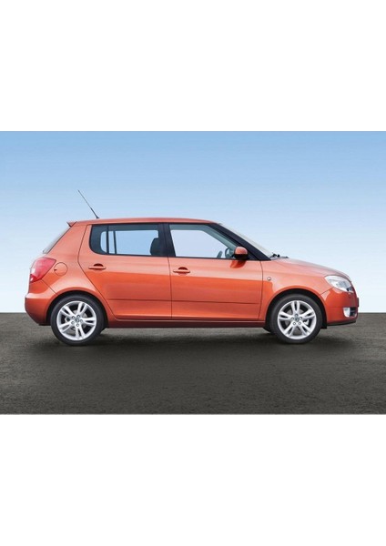 Skoda Fabia 2 2007-2014 Kol Dayama Kolçak Kapağı Bej Kumaş 6R0867173